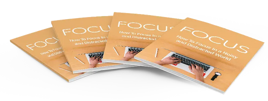 Focus and Productivity: Unlock Your Potential, Crush Distractions, Achieve More